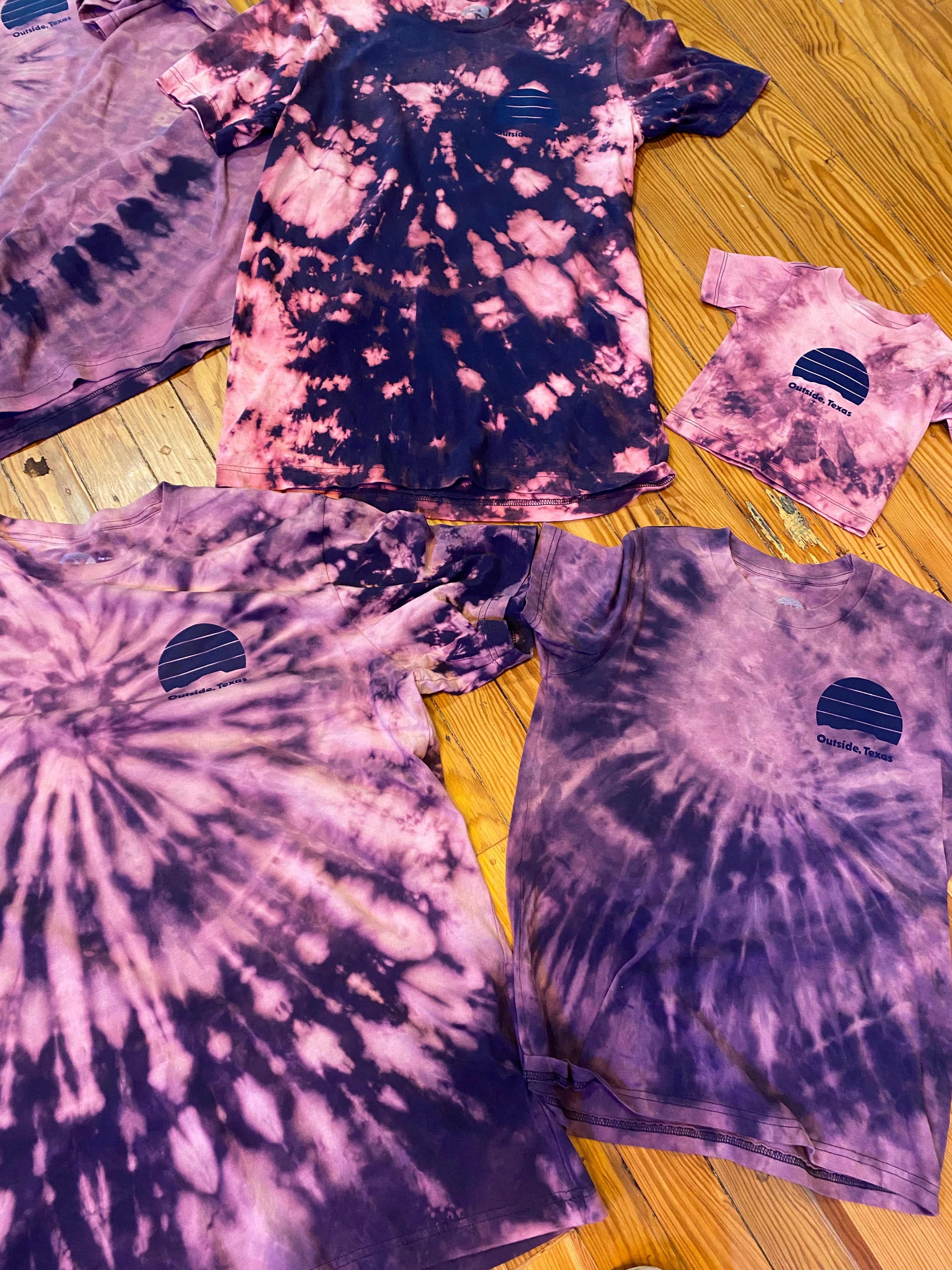 obx tie dye shirts