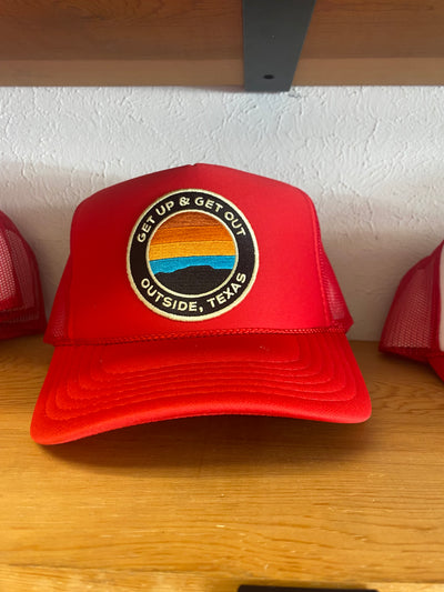 OTX Foam Trucker: Circle Patch - Outside, Texas
