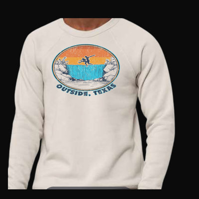 River Jump Crewneck - Outside, Texas