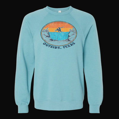River Jump Crewneck - Outside, Texas