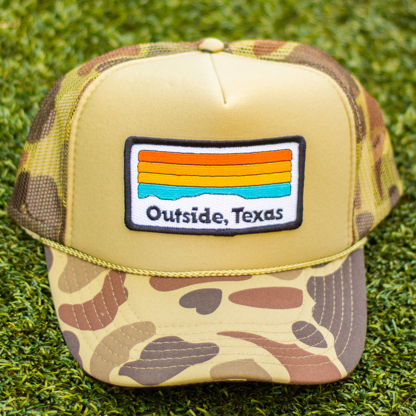 OTX Foam Trucker: Flag - Outside, Texas