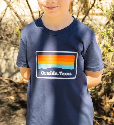 Kids OTX Flag Tee - Outside, Texas